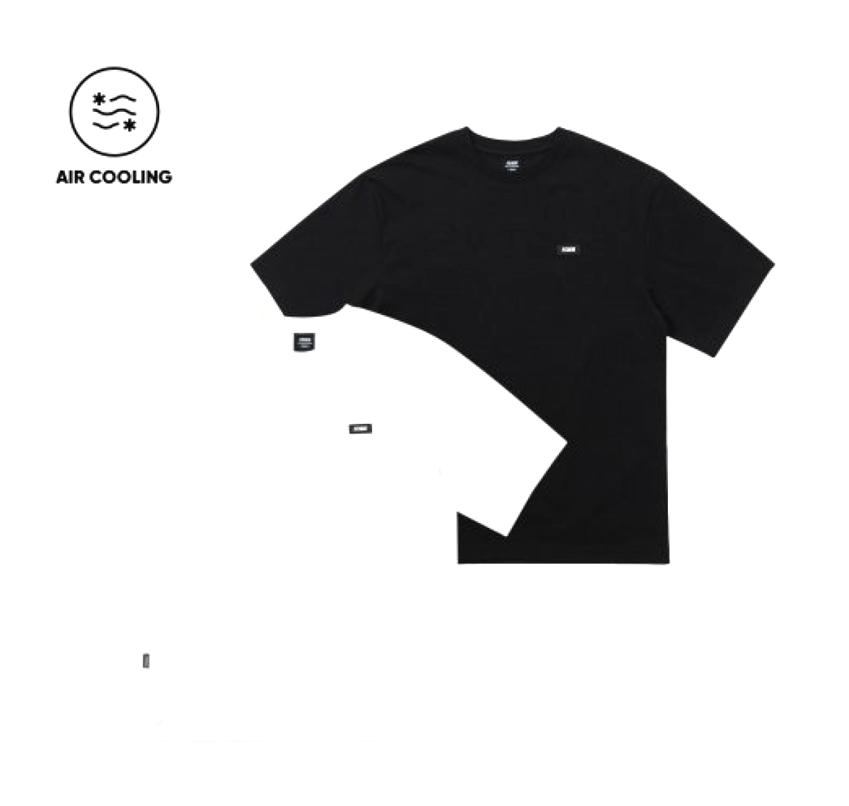 韓國 FCMM Essential Cooling Cotton 2 Pack T-Shirt【FM004】