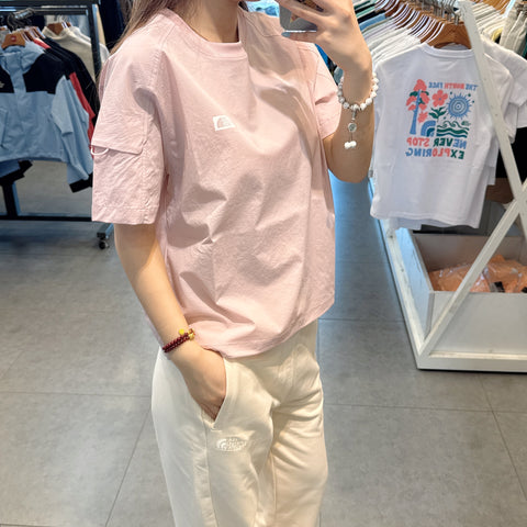 韓國 The North Face Women's Frost Round T-Shirt凉爽面料【NF110】