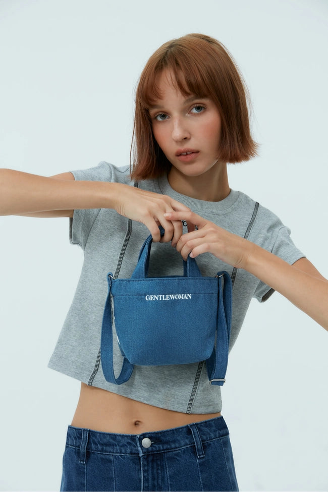 泰國 Gentle Woman DENIM MICRO TOTE【SW649】