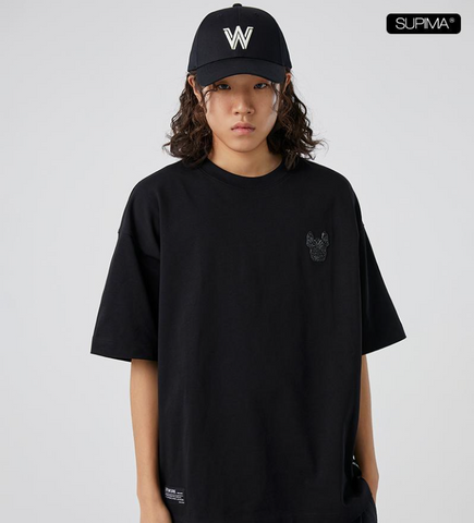 韓國 LifeWork Supima Logo Short Sleeve T-Shirt【LW114】