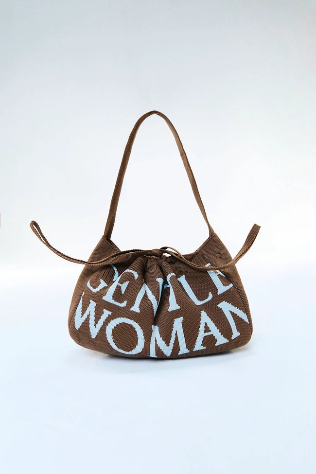 泰國 Gentle Woman KNIT DUMPLING BAG【SW607】