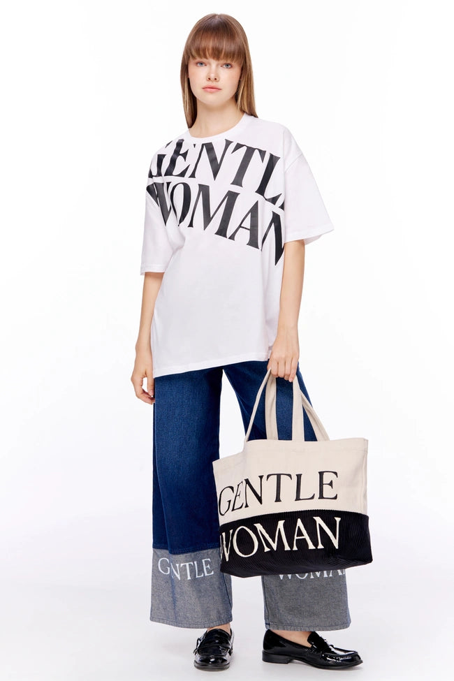 泰國 Gentle Woman SAFARI SENSATION CORDUROY TOTE【SW645】