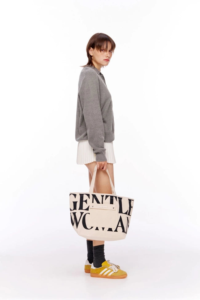 泰國 Gentle Woman PLAIN WALL TOTE【SW643】