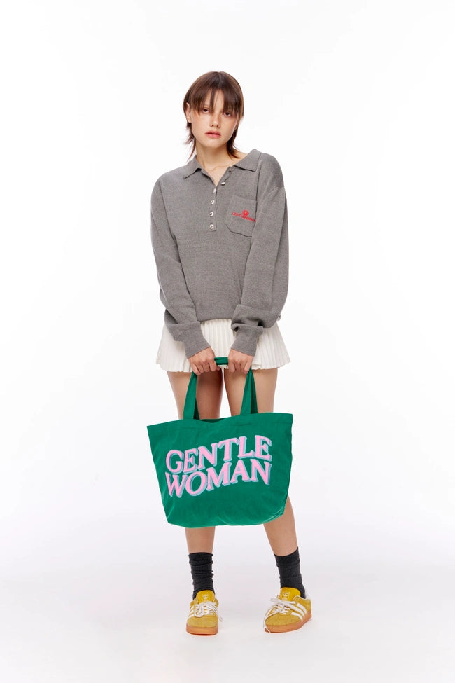 泰國 Gentle Woman CORDUROY TOTE【SW646】
