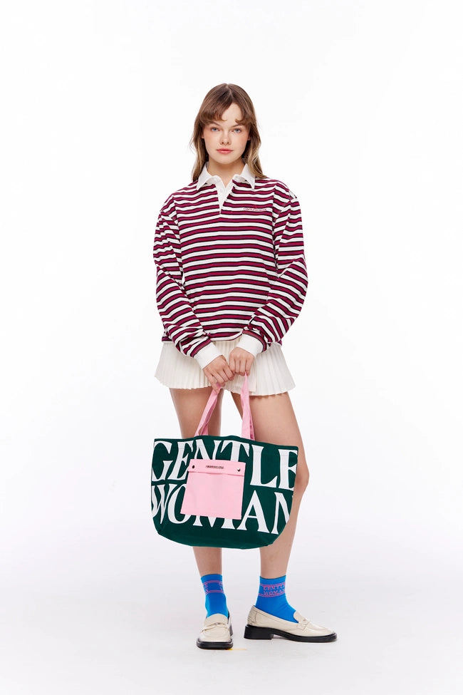 泰國 Gentle Woman PAINTED WALL TOTE【SW644】