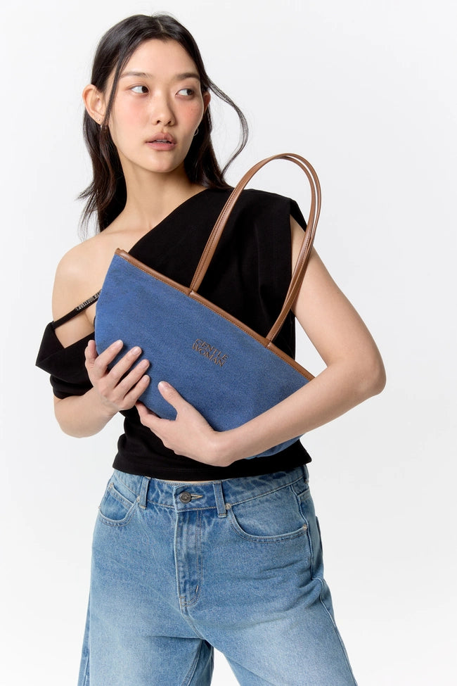 泰國 Gentle Woman TINY SAILOR DENIM SHOULDER BAG【SW609】