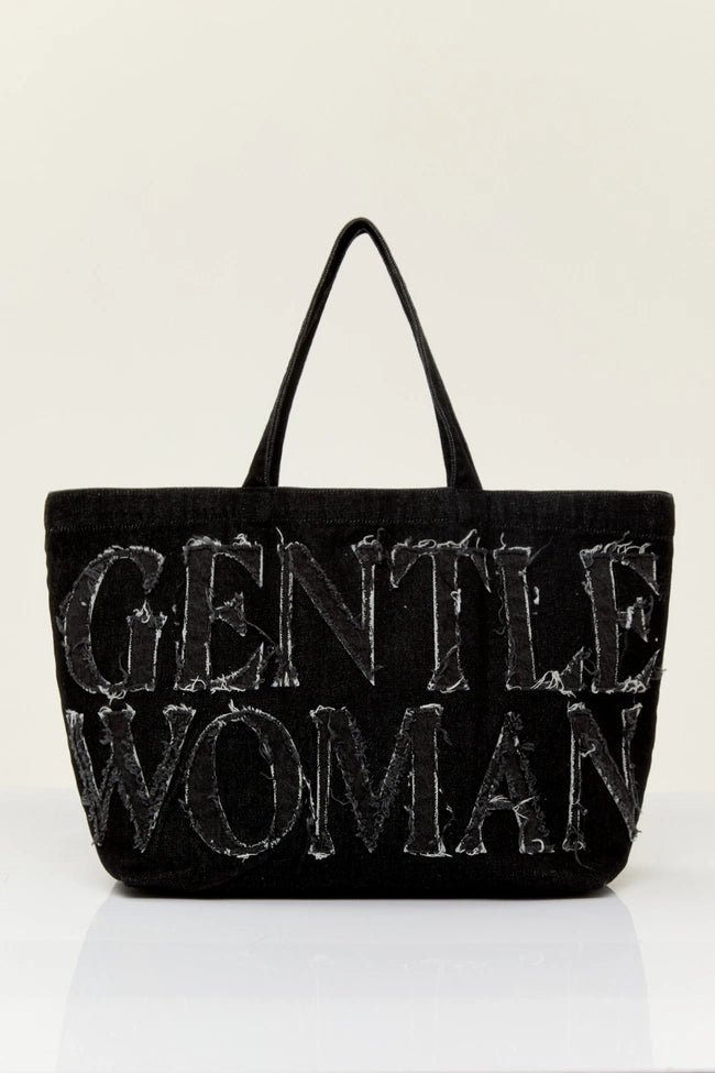 泰國 Gentle Woman DENIM TOTE BAG【SW615】