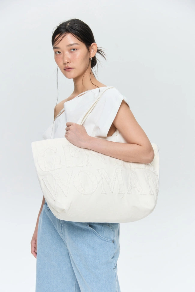 泰國 Gentle Woman DENIM TOTE BAG【SW615】