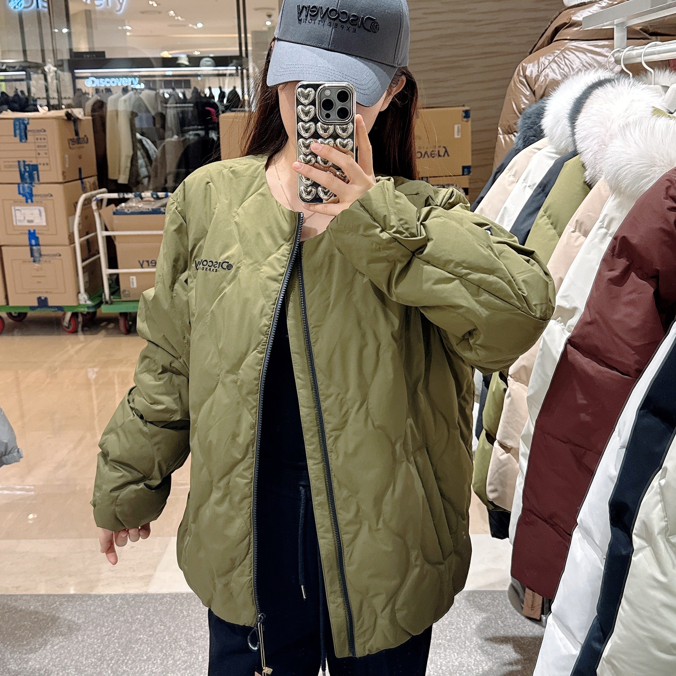 【現貨】韓國 Discovery PICTOR Goose Light Down Jacket【DY048】 - STT Mall HK 靚太網購