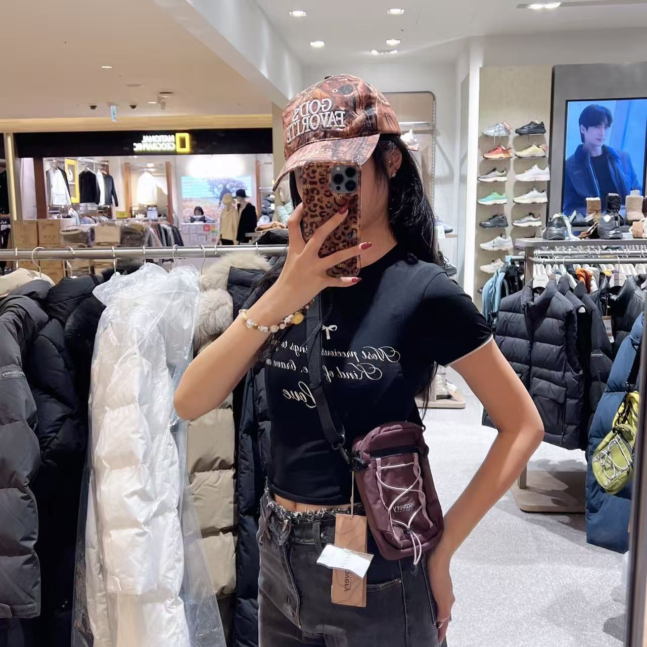 韓國 Discovery Air Split Mini Crossbody Bag【DY109】