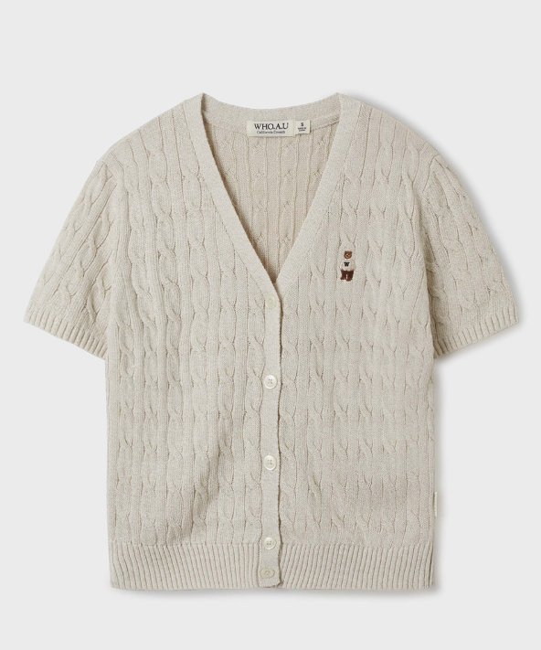 韓國 Who.A.U Steve V-neck【WA149】