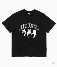 韓國 Video Jockey NYANG NYANG NYANG T-SHIRTS【VJ024】