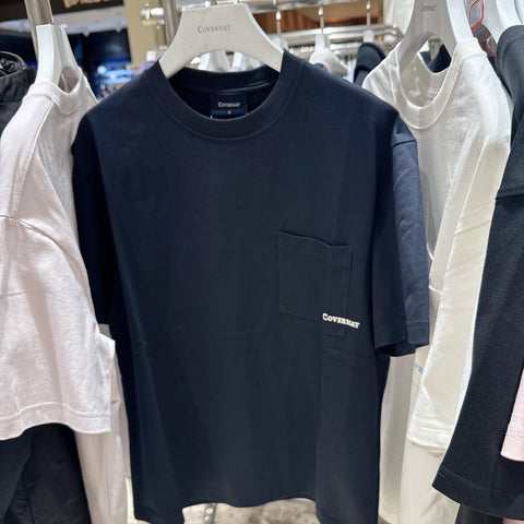 韓國 Covernat Basic Pocket T-shirt【CO174】