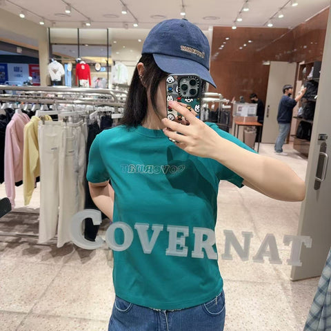 韓國 Covernat Basic Logo T-Shirt【CO165】