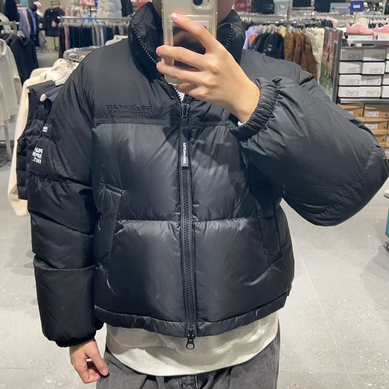 【現貨】韓國 FILA Ripstop Block Down Padded Jacket (鴨絨)【FA026】