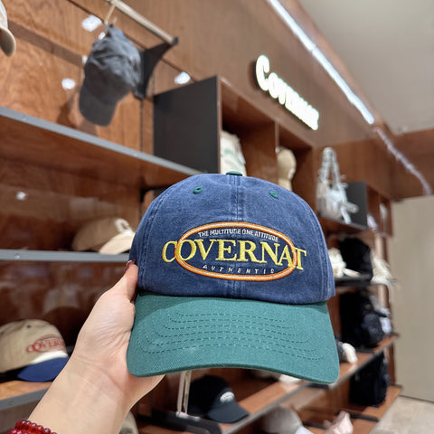 韓國 Covernat Vintage Logo Ball Cap【CO188】