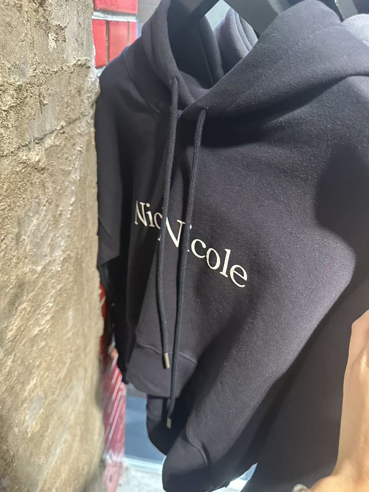 韓國 Nick Nicole Logo Crop Hoddy【NK098】