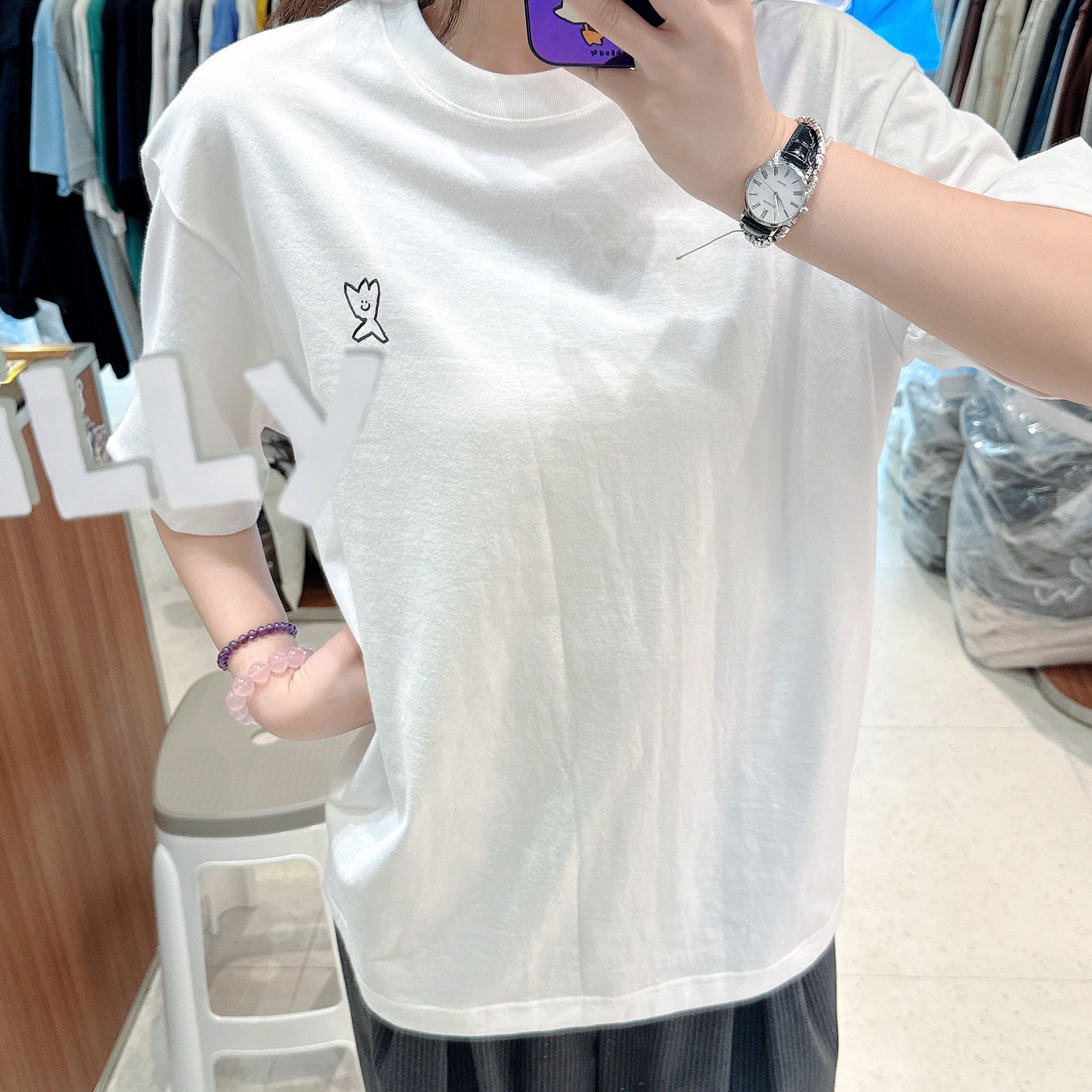 韓國 Wacky Willy Logo Short Sleeve T-Shirt 2 Packs【WW046】