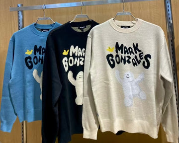 韓國 Mark Gonzales Happy Shumu Graphic Knit【MG147】