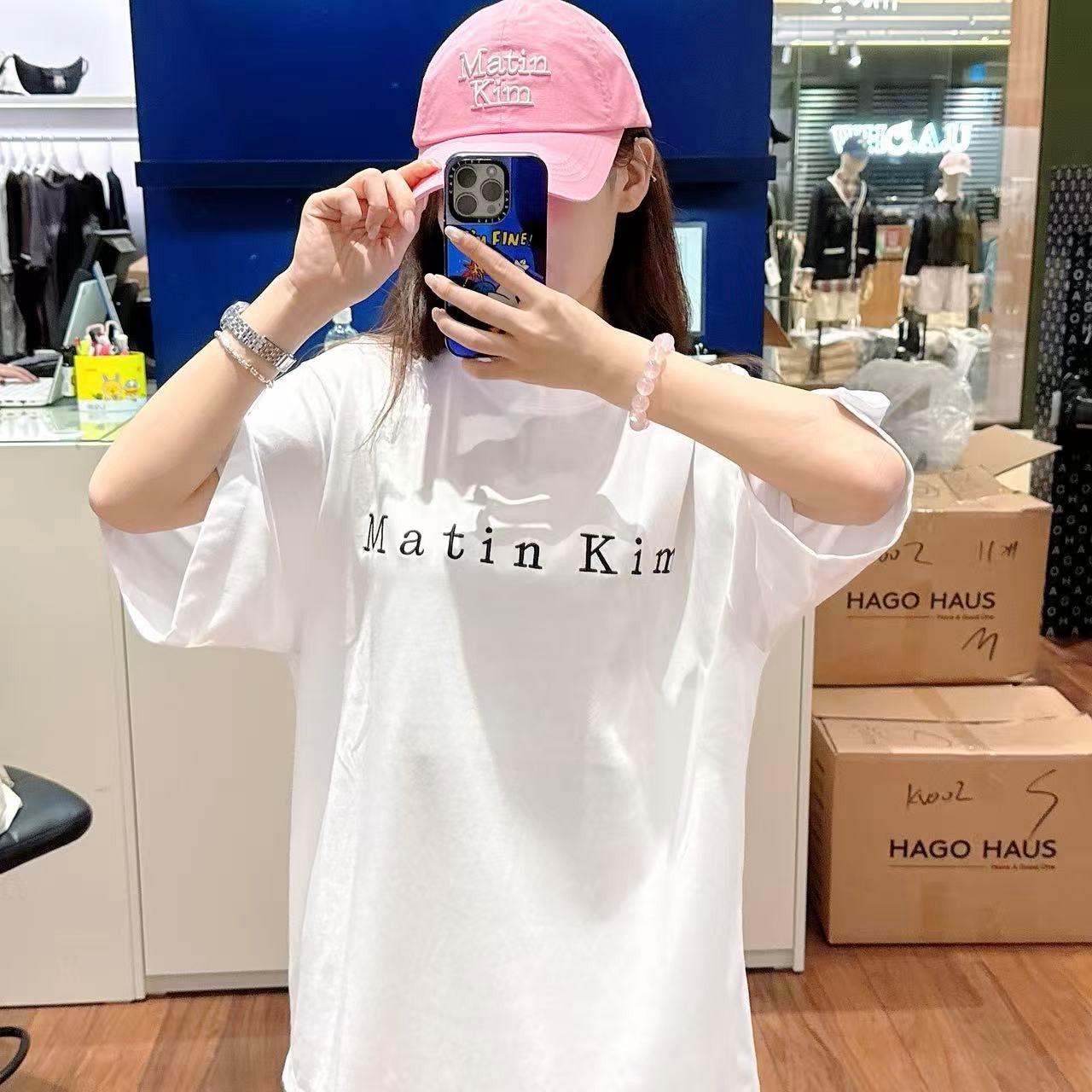 韓國 MK T-Shirt (刺綉)【MK015】