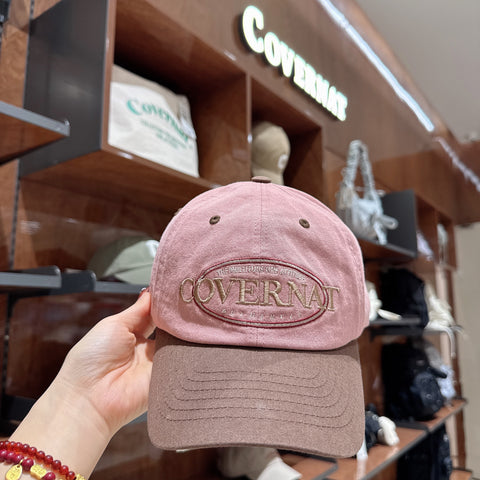 韓國 Covernat Vintage Logo Ball Cap【CO188】