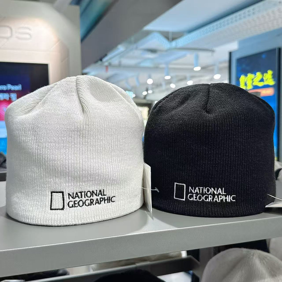 韓國 National Geographic Reversible Beanie 雙面【NG031】