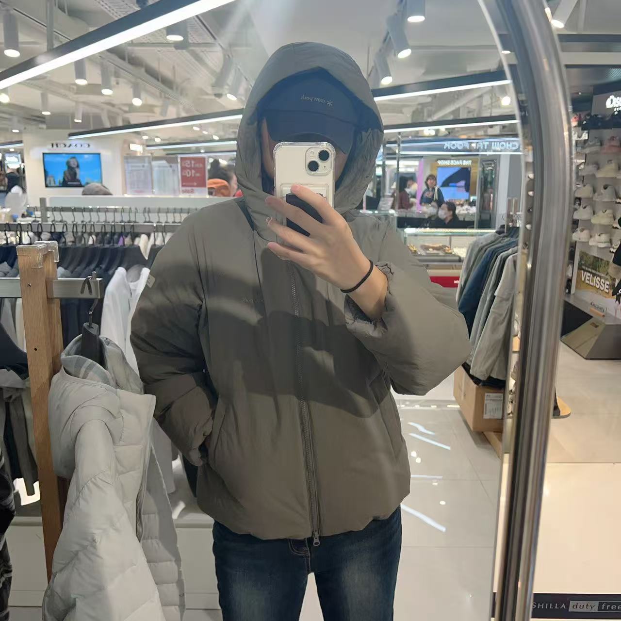 韓國 Snowpeak Land Women's Hooded Lightweight Down Jacket【SN035】