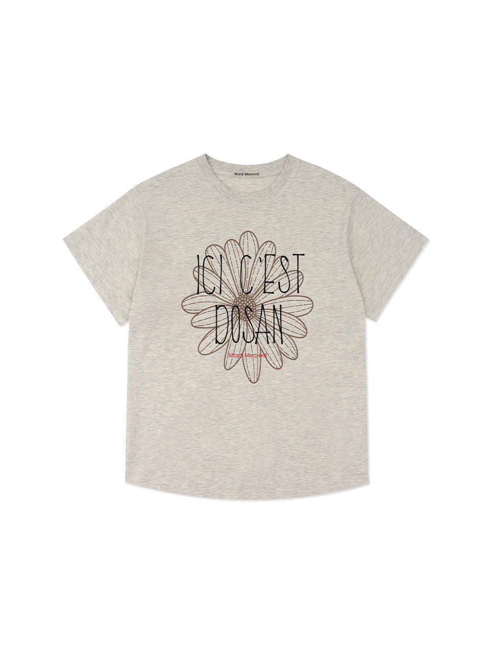 韓國 Mardi Mercredi Tshirt Flowermardi Dosan Exclusive【MM224】