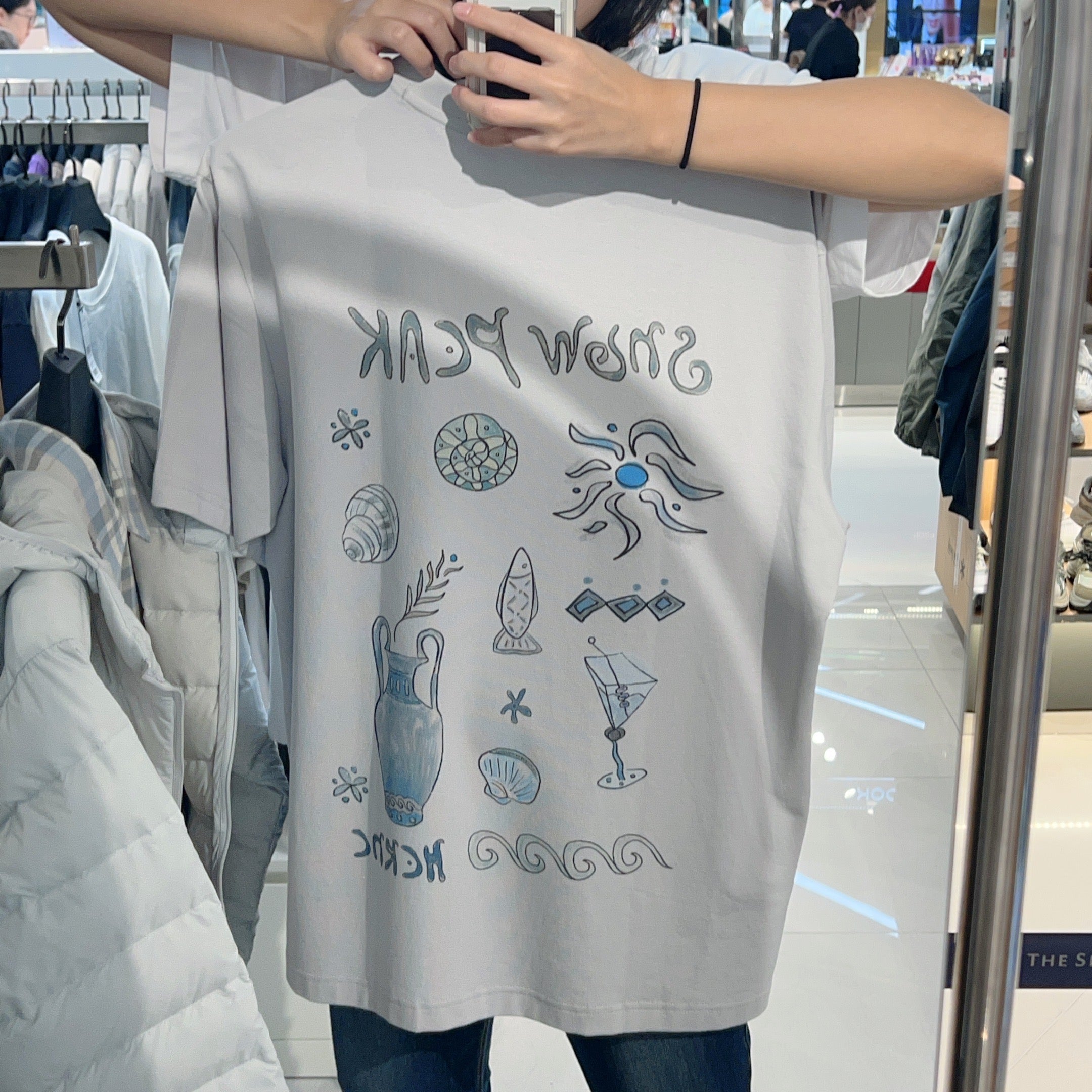 韓國 Snowpeak Graphic Short Sleeve T-Shirt【SN052】