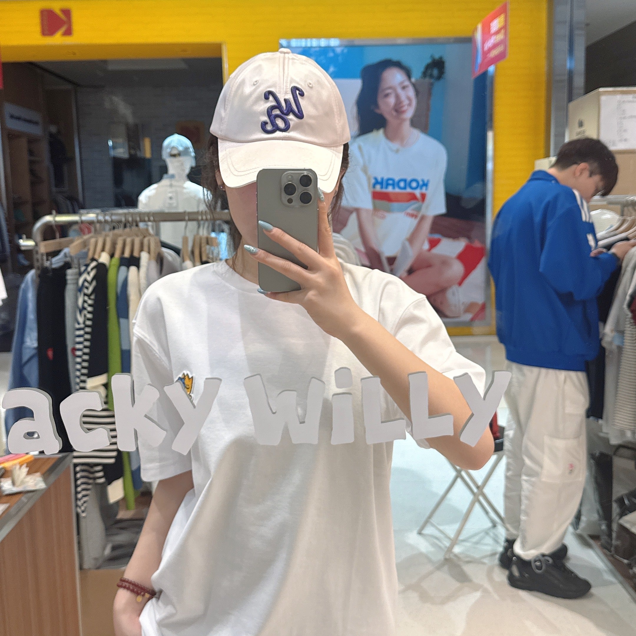韓國 Wacky Willy Leo Satin Ball Cap【WW240】