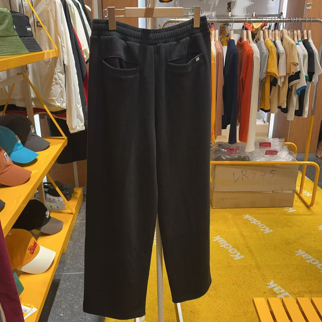韓國 Kodak Thinner Pin-Tuck Wide Pants【KK033】