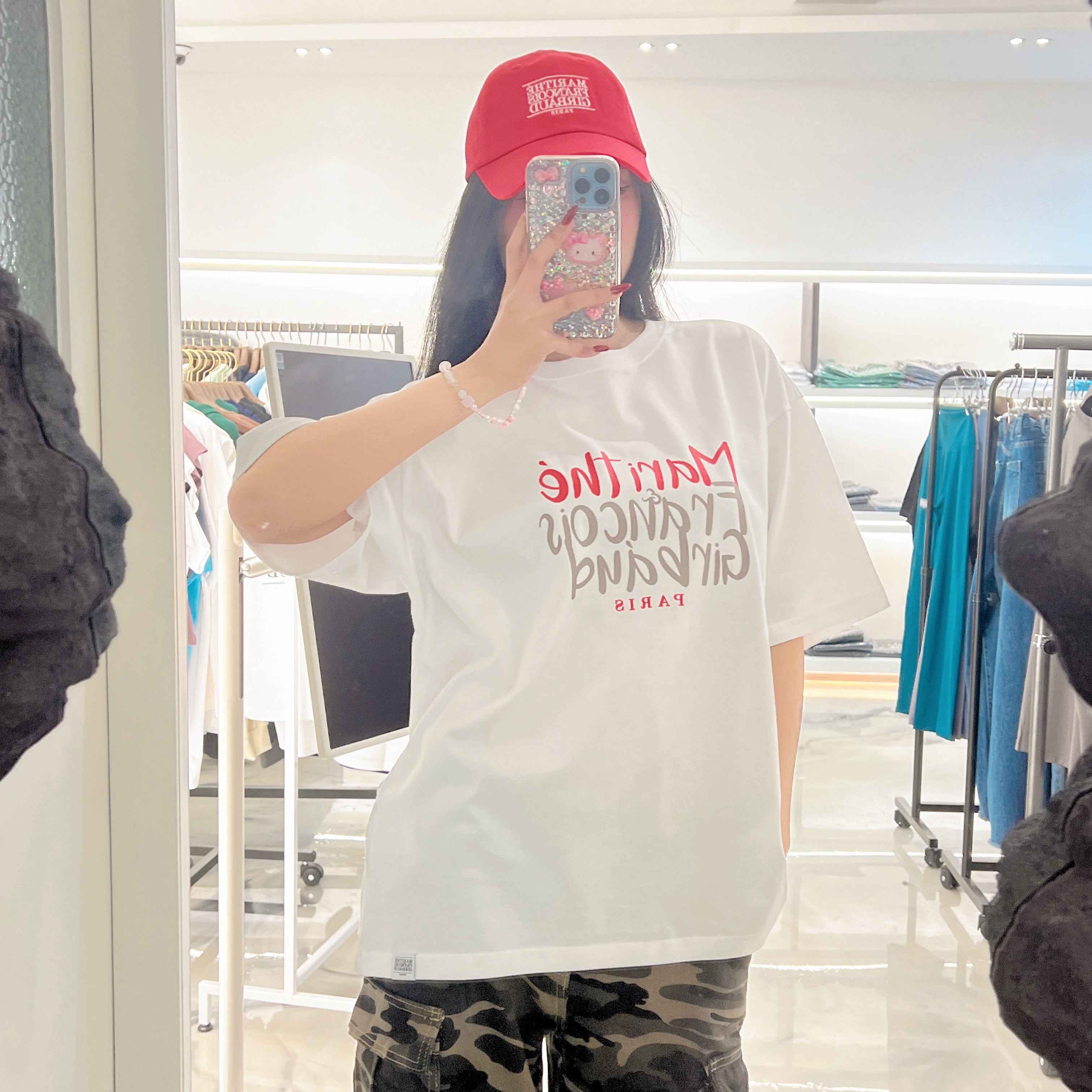 韓國 Marithe Francois Girbaud UNISEX T-SHIRTS (獨家款)【MF557】