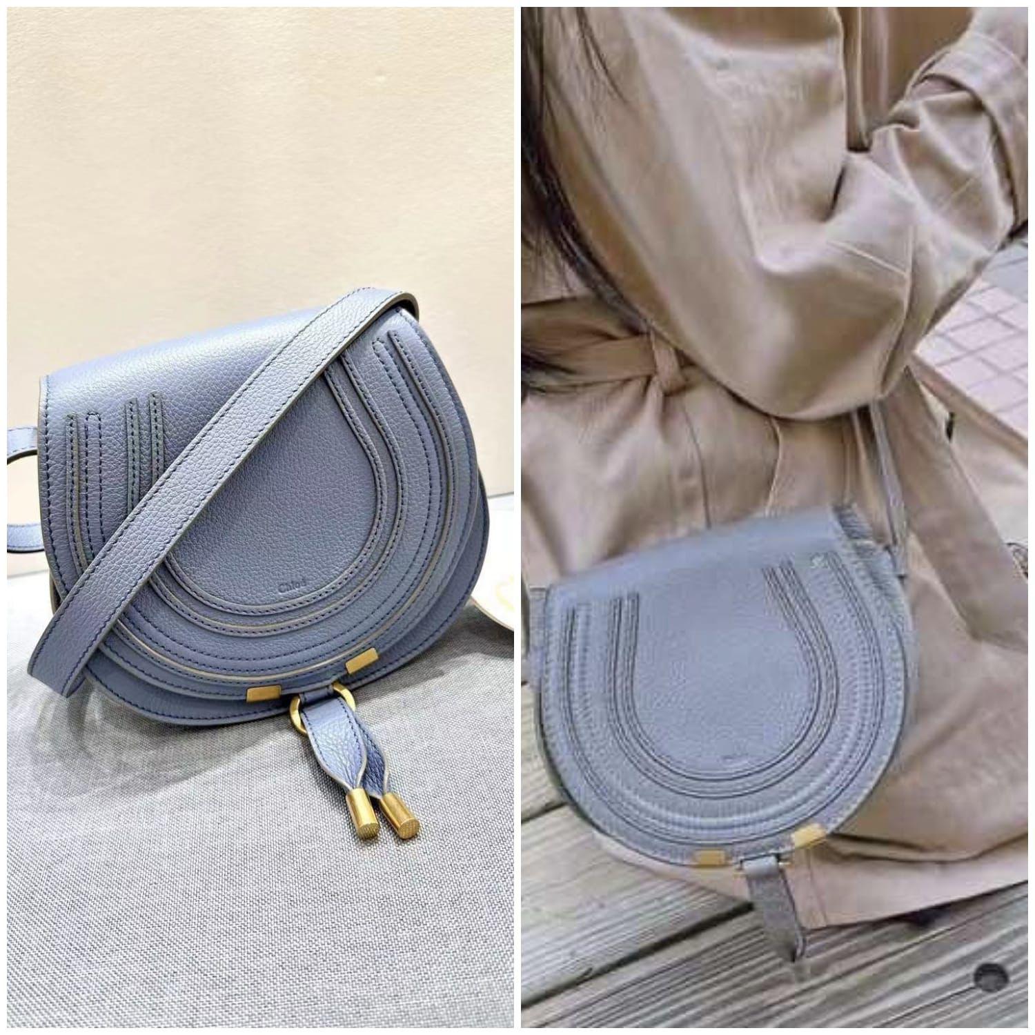 ChloeSmall Marcie Saddle Crossbody Bag 【YS82】