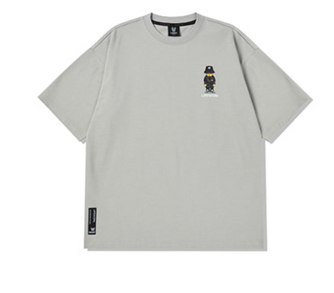 韓國 LifeWork Checkerboard Hipdog Short Sleeve T-Shirt【LW109】