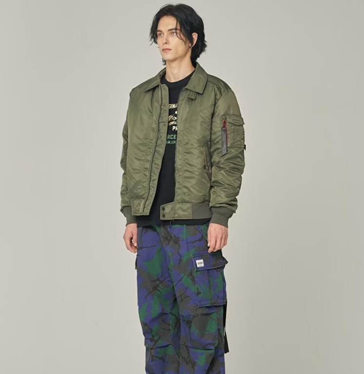 韓國 Superdry Nylon Flight Padding Jumper【SU108】