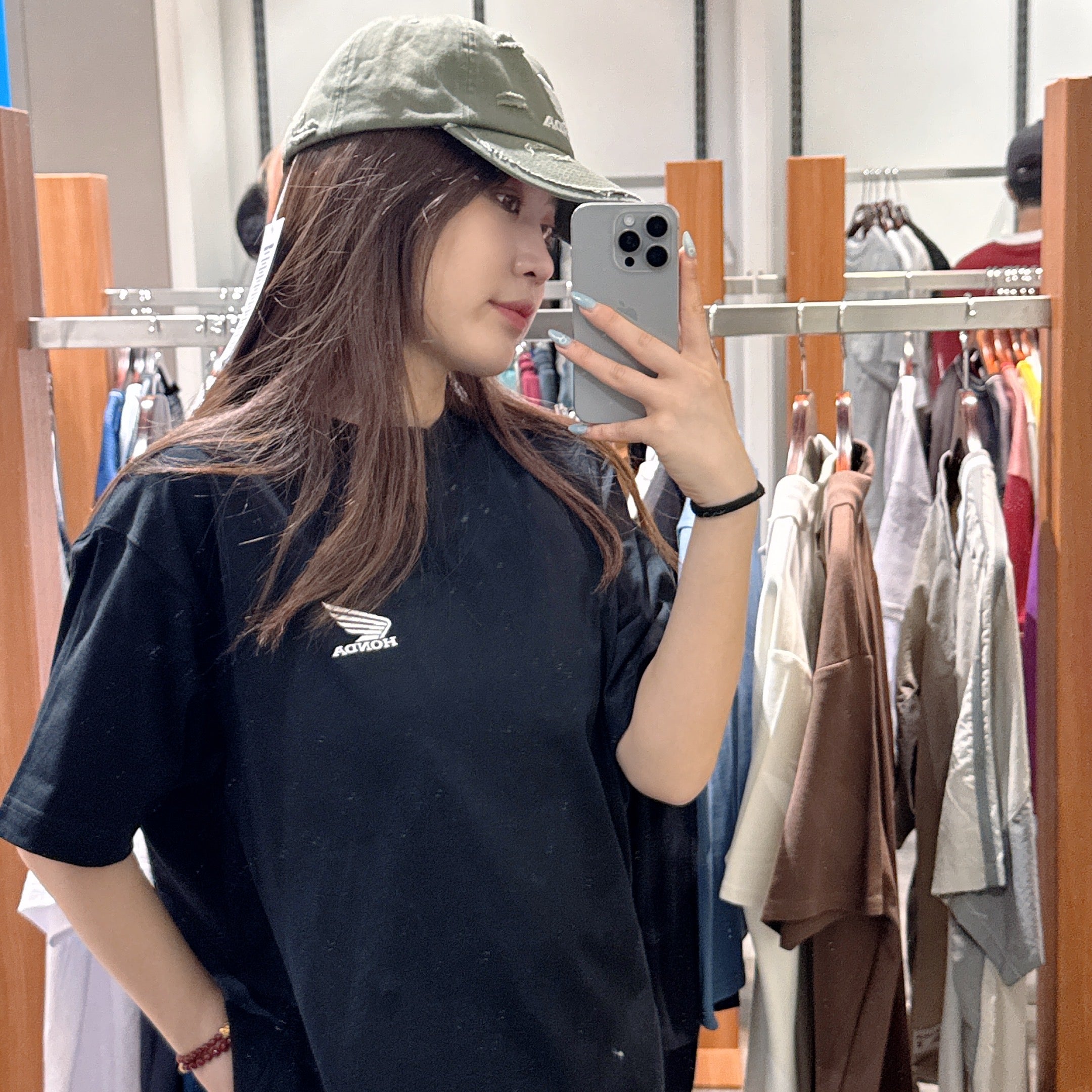 韓國 Honda Destroyed Washed Cap【HO016】