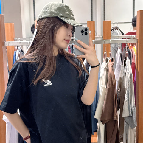 韓國 Honda Destroyed Washed Cap【HO016】