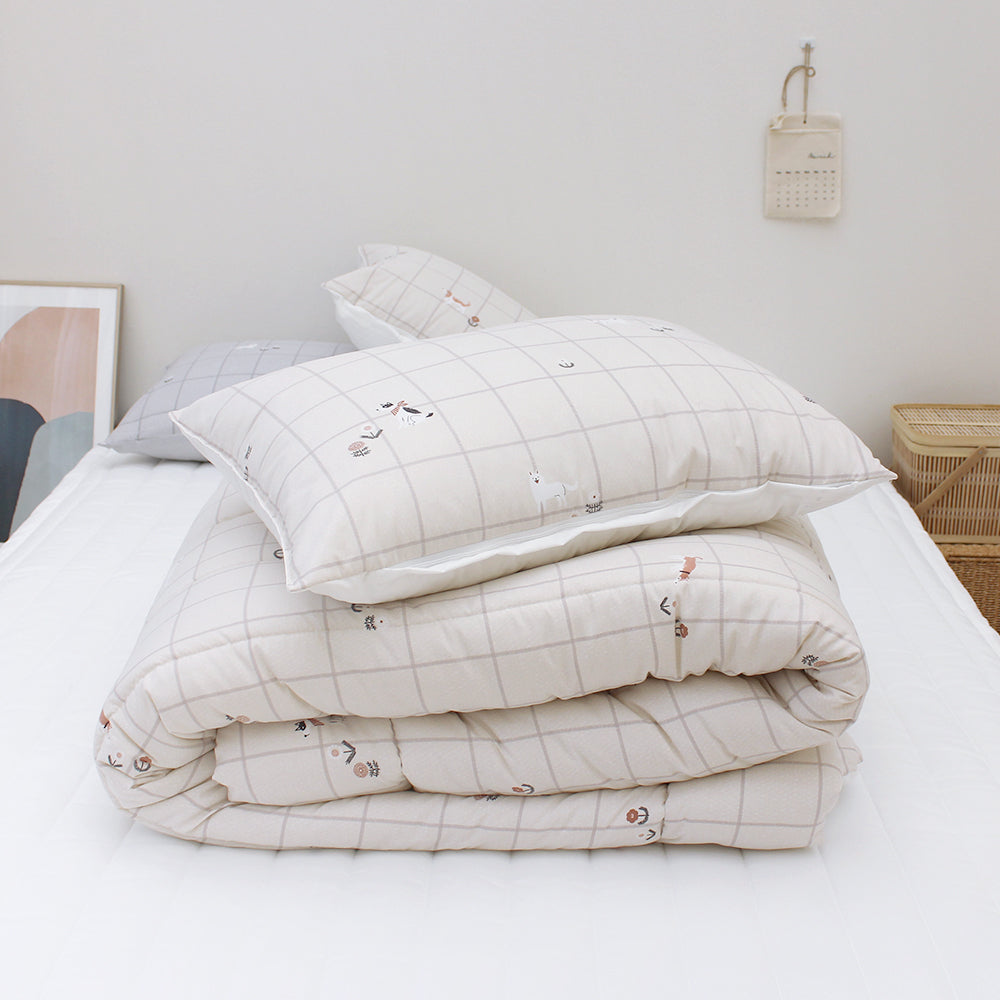 韓國 格紋散步萌萌犬【SM405】