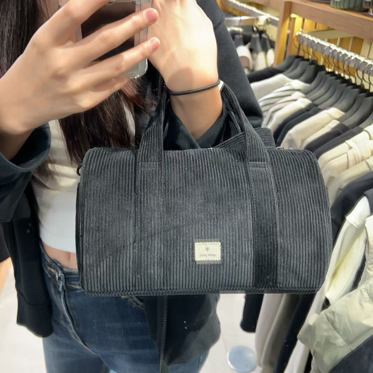 韓國 Snowpeak Corduroy Bowling Bag【SN005】