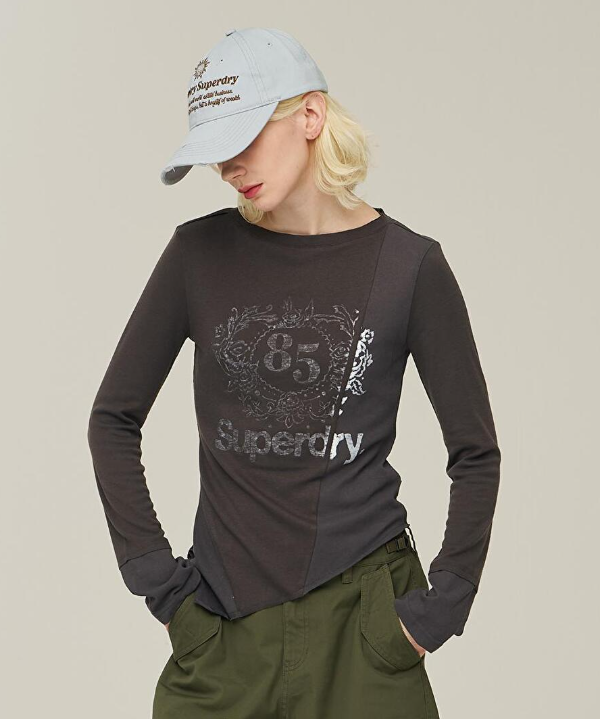 韓國 Superdry Vintage Embroidered Ball Cap【SU093】