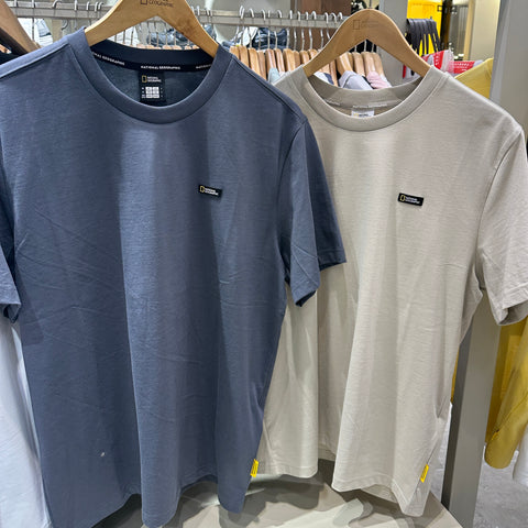 韓國 National Geographic Neody Small Logo Short Sleeve T-Shirt【NG481】