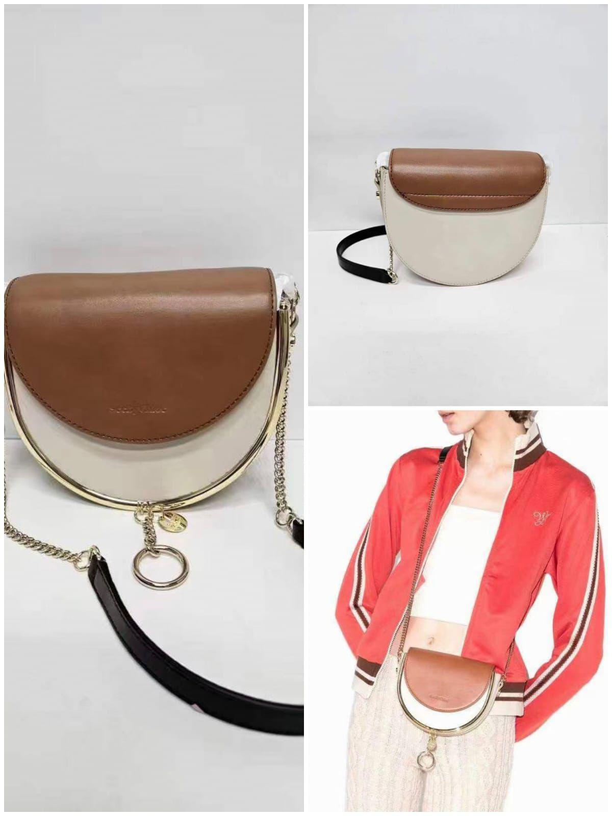 See By ChloeMara Evening in Bi Color Crossbody Bag 【YS90】