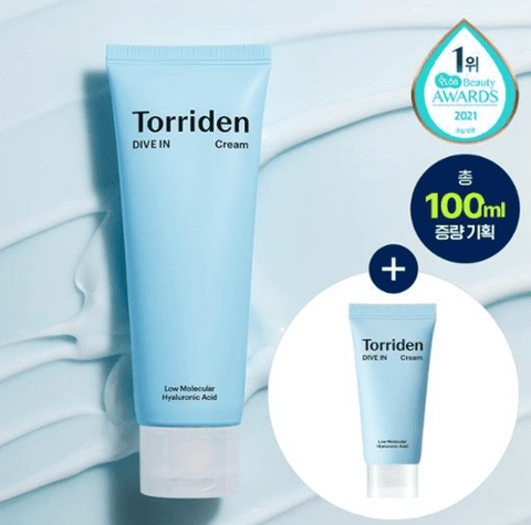 韓國 Torriden 低分子透明質酸乳霜80ml +(送20ml乳霜)【OY093】 - STT Mall HK 靚太網購