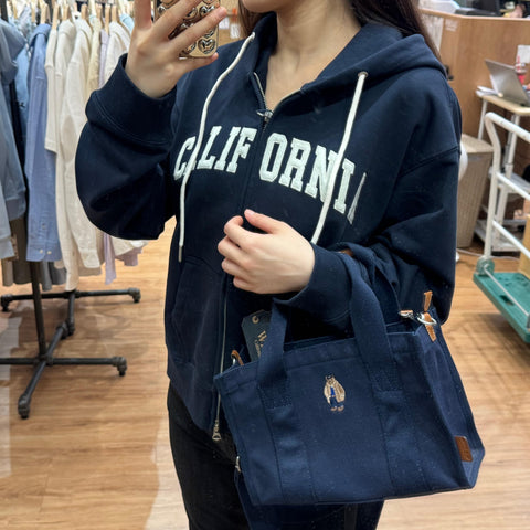 韓國 Who.A.U Patch Crop Hood Zip-up【WA042】 - STT Mall HK 靚太網購