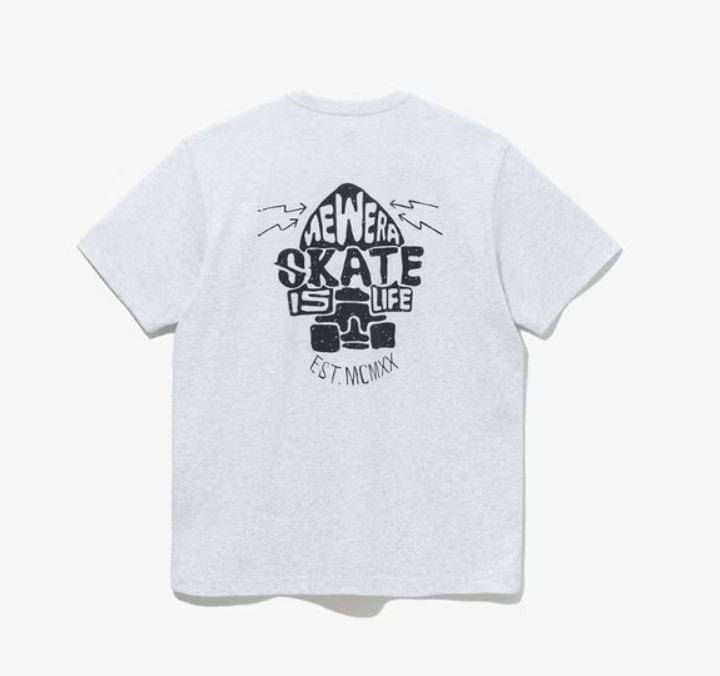 韓國 New Era Skateboard Old School T-Shirt 【NE009】 - STT Mall HK 靚太網購