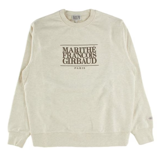 韓國 Marithe Francois Girbaud CLASSIC LOGO SWEATER【MF136】 - STT Mall HK 靚太網購