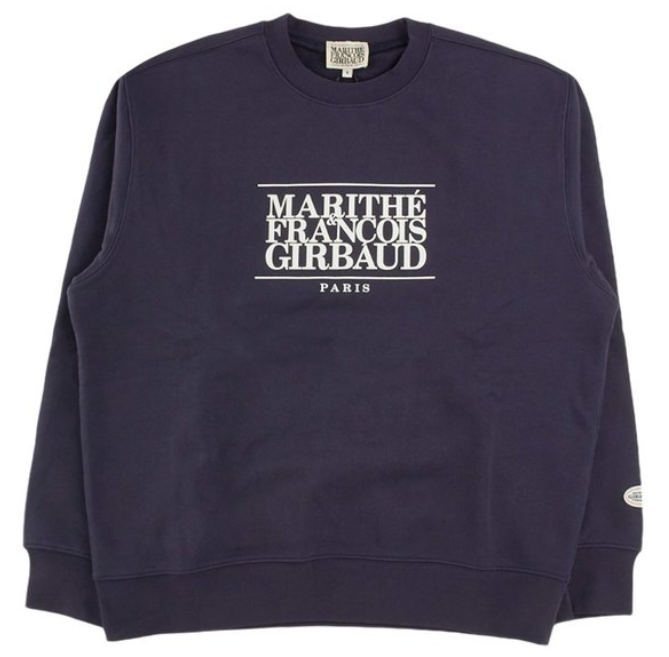 韓國 Marithe Francois Girbaud CLASSIC LOGO SWEATER【MF136】 - STT Mall HK 靚太網購