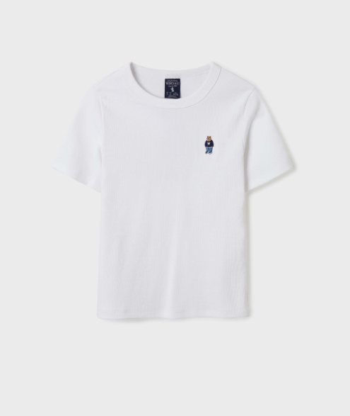 韓國 Who.A.U Steve Ribbed Short Sleeve T-shirt【WA052】 - STT Mall HK 靚太網購