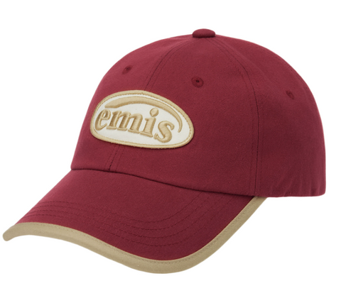 韓國 EMIS Beige Trimming Ball Cap【ES004】 - Image