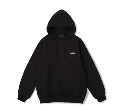 韓國 Markm HEART SLOGAN PULLOVER HOODIE【MA047】 - STT Mall HK 靚太網購